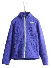 【お得なクーポン配布中!】 US企画 ノースフェイス 中綿 キルティング ナイロン ジャケット レディース S / 古着 The North Face ジャンパー フルジップ アウトドア 青
