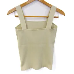 プロポーションボディ ドレッシング キャミソール ノースリーブ トップス レディース FRサイズ ベージュ PROPORTION BODY DRESSING 【中古】のサムネイル