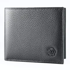 新品 ダンヒル dunhill 二つ折り財布 小銭入れ付 バーリントン メンズ ブラック レーシンググリーン DU24F2320GN001 ウォレット 折財布 英国