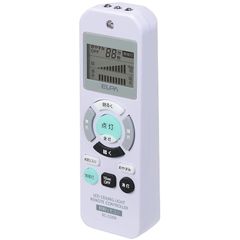 ELPA (エルパ) 照明リモコン 国内主要メーカー11社対応 再設定不要のバックアップ機能搭載 RC-C009 0