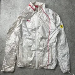 PUMA プーマ フェラーリ ナイロンジャケット ホワイト
