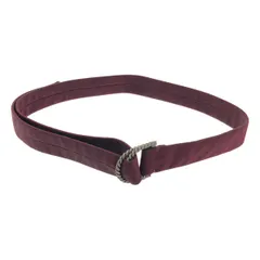 45r / フォーティファイブアール | ツイストバックル ベルト | ボルドー | レディース