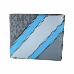 ■新品■マイケルコース■MICHAEL KORS■財布■折り財布■ブルー系■J0256