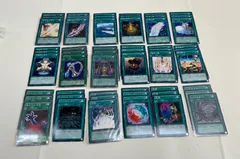 遊戯王／魔法カード 18種各３枚 合計 54枚セット