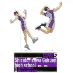 【中古】アクリルスタンド・アクリルパネル 白鳥沢学園高校 アクリルスタンド2体セット 「ハイキュー!!」 セブンネット限定
