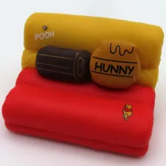 【中古】トレーディングフィギュア モチーフ型クッション＆ブランケット付き4WAYソファーベッド 「ディズニーファンタジーショップbyベルメゾン くまのプーさん ガチャコレクション」