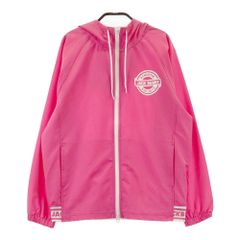 極美品 ジャックバニー ナイロンパーカー ロゴ 薄手 ピンク サイズ4