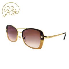 中古】CHANEL シャネル サングラス 4184 4184 ココマーク ツートーン  