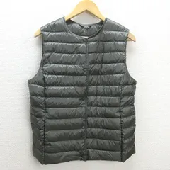 【新品未開封】ユニクロC　フルジップベスト　ブラック　XL　UNIQLOC UNIQLO:C フルジップベスト ブラック XXL ユニクロ シー - メルカリ