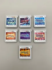 ポケットモンスター　3DS　ソフトのみ　7点