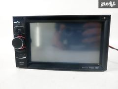 ジャンク Clarion クラリオン メモリーナビ カーナビ CD DVD ワンセグ Bluetooth NX501 ディスク入りません タッチパネル鈍いです 棚