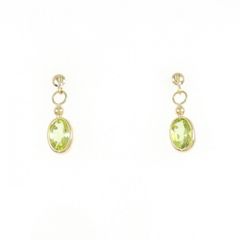 新品・未使用】鑑別書付きK18YG ペリドット ピアス 2.50ct ✨ - メルカリ