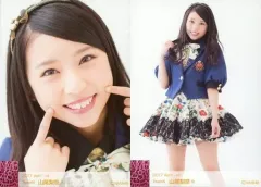 【中古】生写真(AKB48・SKE48) ◇山尾梨奈/2017 April-rd ランダム生写真 2種コンプリートセット
