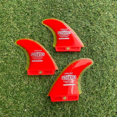 PROTECK FIN プロテック フィン Super Flex Safty Fins 4.5 " サーフィン ショートボード用