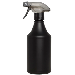 トリガースプレー 500ml [ ボトル：遮光黒 ／ トリガー：ブラック ]