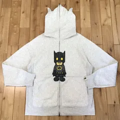 A BATHING APE✖︎バットマンコラボパーカー ア ベイシング エイプ「バットマン」「スーパーマン」Tシャツや