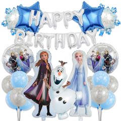 アナと雪の女王 Birthday 誕生日飾り付け アナと雪 バルーン 風船 バースデーバルーン ハッピー 飾り 子供の日 イベント バースデー 誕生日