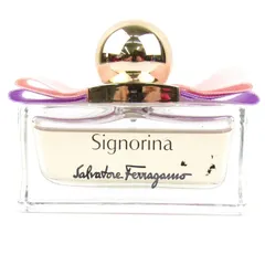 サルヴァトーレフェラガモ 香水 シニョリーナ EDT 若干使用 フレグランス レディース 50mlサイズ Salvatore Ferragamo 【中古】