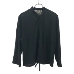 MidiUmi ミディウミ linen drawstring cardigan リネンニットカーディガン  ブラック Fのサムネイル