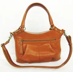 美品 Dakota ダコタ 2WAY レザー ハンドバッグ ショルダーバッグ ブラウン系 LF0001-0905-4