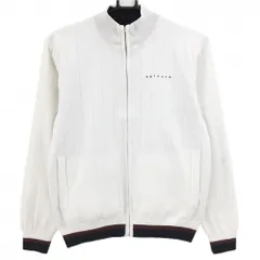 【美品】エピキュール ニットジャケット 白 前身頃裏地付 レディース M ゴルフウェア epicure