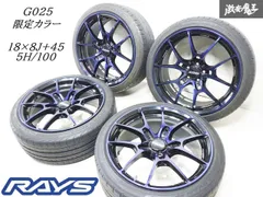 み*家様 新品未使用 RAYS G025STYLE 鍛造18インチ 2025年最新】g025 raysの人気アイテム - メルカリ