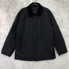 GLOBAL WORK グローバルワーク コーデュロイ 襟 キルティング ブルゾン ネイビー Lサイズ 〇◇