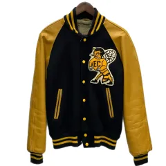 A BEAR FOR WEAR ゴールデンベアー　スタジャン　Ｍサイズ A BEAR FOR WEAR ゴールデンベアー スタジャン Mサイズ
