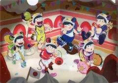 【中古】クリアファイル 全員集合 A4クリアファイル 「おそ松さんのWEBくじ 第6弾 ミニちゅーア スポーツフェス」 D-13賞