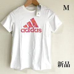 【新品】アディダス　レディース　Tシャツ　半袖　M　ホワイト　白　adidas