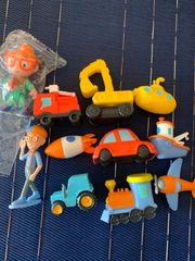 Blippi ブリッピー フィギュア　交通セット　11点　ミニカー　ミニ車両