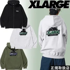 XLARGE エクストララージ SLANTED OG ZIP HOODED SWEATSHIRT 101253012004 公式 正規品 新品 送料無料