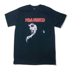 新品 DAMNED Tシャツ The Devil Black パンク ロックT