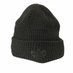 アディダスオリジナルス adidas Originals ADICOLOR CONTEMPORARY SHORT BEANIE / アディカラー コンテンポ ショートビーニー (BLACK) メンズ  OSFL 60-63cmのサムネイル