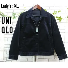XL■美品■コーデュロイ ジャケット■UNIQLO ユニクロ ■ダークネイビー
