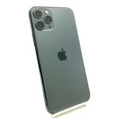 【全額返金保証】【最速発送】Apple iPhone 11 Pro 64GB ミッドナイトグリーン docomo 白ロム 動作確認済 74%