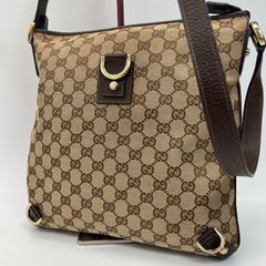 極美品 GUCCI グッチ ショルダーバッグ アビーライン GG