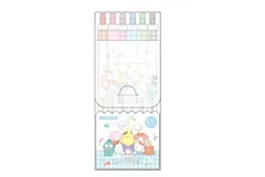 ティ【送料無料】【サンリオキャラクターズ】ノック式ゲルペン6本セット【フラワー】【ボールペン】【カラーペン】【色ペン】【筆記用具】【文房具】【6本入り】【雑貨】【グッズ】【かわいい】