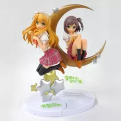 【中古】フィギュア 月子＆梓 ～スペシャルver.～ 「みんなのくじ 変態王子と笑わない猫。」 ダブルゲット賞 フィギュアセット