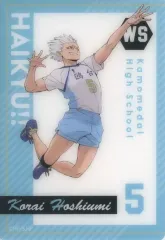 【中古】キャラカード 星海光来 「ハイキュー!! アニメ 10th Anniversary POP UP SHOP in マルイ トレーディングクリアカード Ver.A」