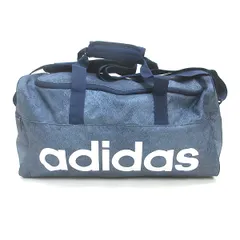 C■アディダス/adidas ナイロンボストンバッグ 2wayバッグ 子供向け 青/男女兼用/58【中古】■