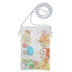 【メール便】ポケットモンスター スマホポーチ PVCショルダーポーチ フラワー ポケモン マリモクラフト ミニショルダー ポシェット キャラクター グッズ 