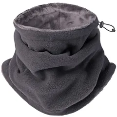 防寒 【 冬 氷点下防寒対策・ふわふわ裏起毛・調節コードつき 】 ネックガード