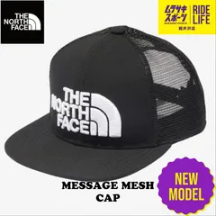 【ムラスポ公式】THE NORTH FACE　ノースフェイス　MESSAGE MESH CAP　メッシュキャップ