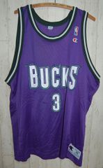 USED タンクトップ Champion チャンピオン Milwaukee Bucks 48 アメリカ仕入れ