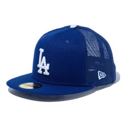 ニューエラ 59FIFTY トラッカー ロサンゼルス・ドジャース ダークロイヤル ホワイト 1個 New Era 5950TR LOSDOD DROY WHI 25J 1pc