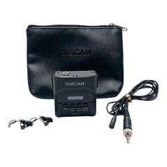TASCAM(タスカム) DR-10L ピンマイクレコーダー 黒 Youtube 音声収録 インターネット配信 ポッドキャスト 動画撮影 Vlog 収録用