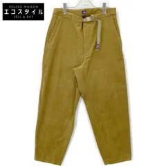 THE NORTH FACE PURPLE LABEL ザ ノースフェイス パープルレーベル N24FC024 ブラウン コーデュロイワイドテーパードフィールドパンツ 32