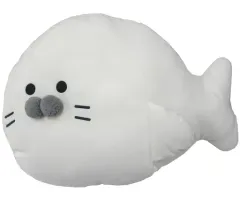 【中古】クッション・抱き枕・本体 あざらし もちふわびっぐ その2 「つぶらな瞳の水族館」