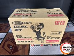 ♭【未使用品】makita マキタ 18V 充電式インパクトドライバ TD173DZ  青 本体のみ 充電器・バッテリ・ケース別売【中古】